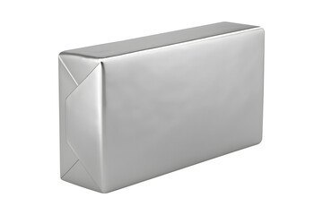 Fototapeta premium Blank Butter block isolated on a white background