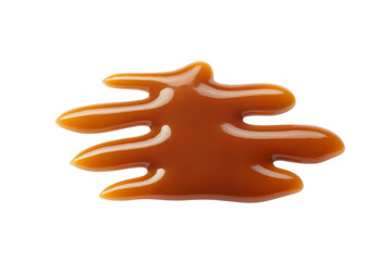 Fototapeta premium sweet caramel splash . Isolated on transparent background, png