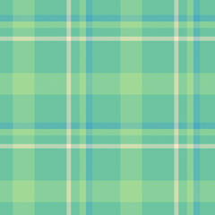 Seamless plaid pattern in calming greens and blues. Ideal for backgrounds, textiles, or design elements. Evokes a feeling of comfort and familiarity.