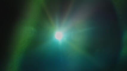 Abstract Light Burst with Vibrant Color Spectrum