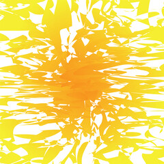 Yellow sunshine vector background. Abstract colorful sunburst design wallpaper for template banner business social media advertising. cartoon backdrop. sunlight in summer