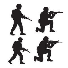 Naklejka premium Military & Tactical