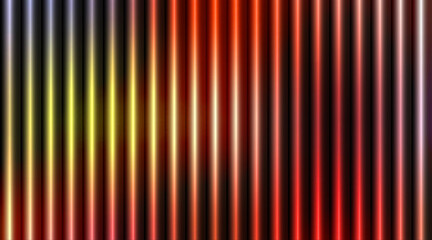 Fototapeta premium Abstract background with colorful vertical lines creating a vibrant and dynamic visual effect with light