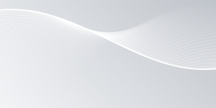 gray and white abstract background modern vector illustration. abstract wavy lines background. abstract white background.