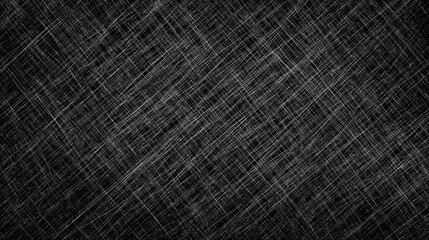 A textured black background with intersecting white lines creating an abstract pattern.