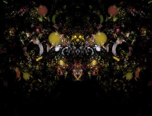 Imaginatory fractal abstract background Image