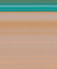 Abstract pastel orange peach grain grunge background with green color stripe. Noise textured backdrop. Luxury style. Color gradient. Light banner, poster, template. Pastel shade. Card. Tech art. Paper