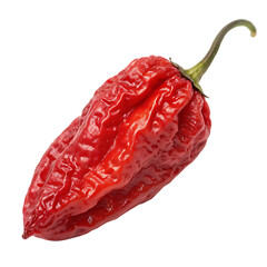 Red chili pepper isolated on a transparent background
