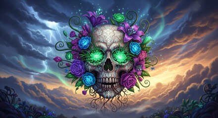 abstract fractal background