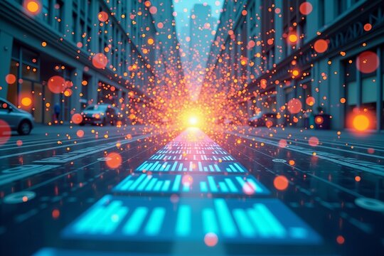 Photo Series: The Evolution of Chaos in a Digital Scrum Agenda, Illustrated by Vibrant Gantt Charts and Orderly Progress