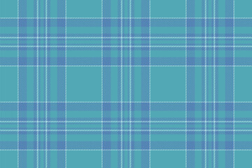 Classic plaid pattern in refreshing teal and blue hues. Perfect for backgrounds, textiles, and design elements. A versatile and timeless graphic.