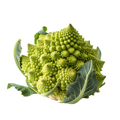 Cauliflower isolated on a transparent background
