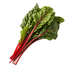 Red cabbage isolated on a transparent background
