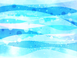 水が流れるイメージの背景