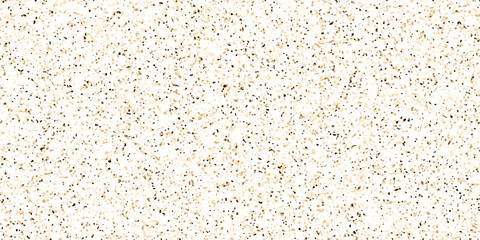 Terrazzo flooring texture polished stone and grain noise pattern old surface marble for background. brown and white paper and marble texture. quartz surface for bathroom or kitchen countertop.