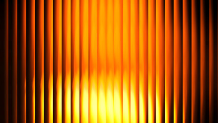 Obraz premium Abstract glowing vertical lines creating dynamic fiery glass pattern illustration