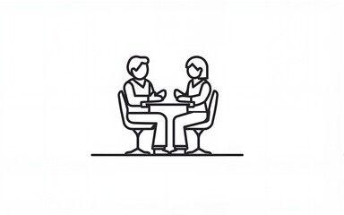 Collaboration icon set. Business related line icons teamwork, meeting, partnership, work group, business people, conference, presentation and more. Editable stroke. Vector illustration design