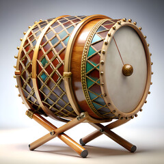 3d bedug ramadan drum