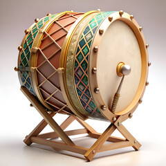 3d bedug ramadan drum