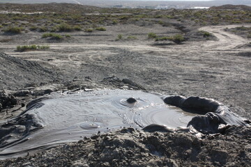 Mud volcanoes of the Absheron Peninsula