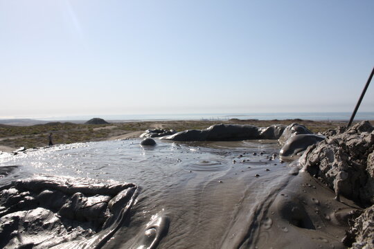Mud volcanoes of the Absheron Peninsula