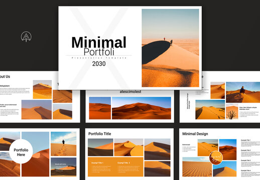 Minimal Portfolio Presentation Template