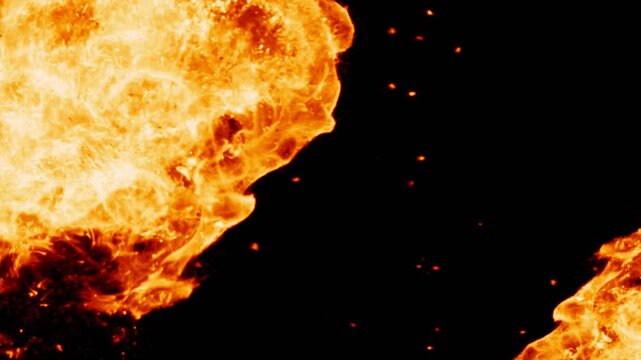 magic sparkles flame effect transition collection on alpha background