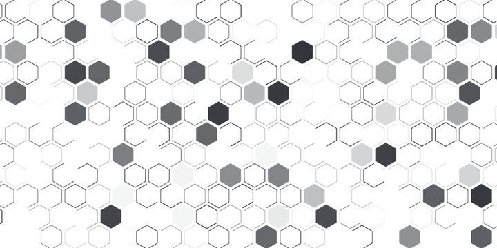 3D black and white hexagon soccer ball pattern background graphic illustration.