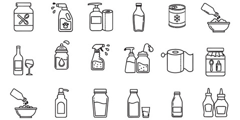 vector bottle shape design 