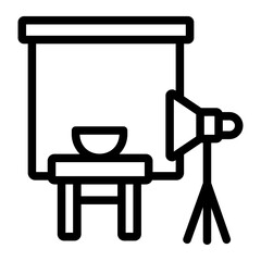 studio Line Icon