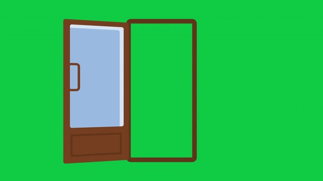 open, closed door, entrance interior door, Wooden Door of House
