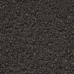 natural humus, loose soil surface as background