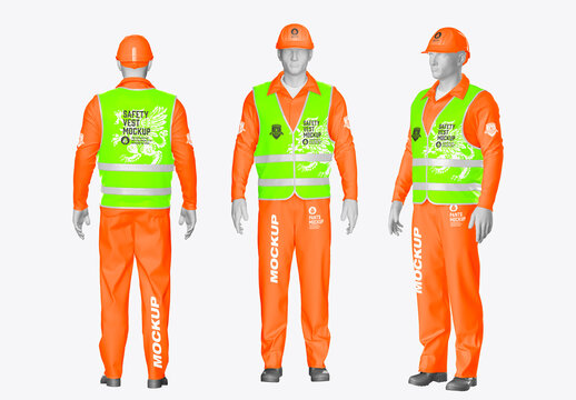 Worker Uniform Mockup