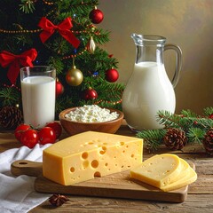dairy products and cheese