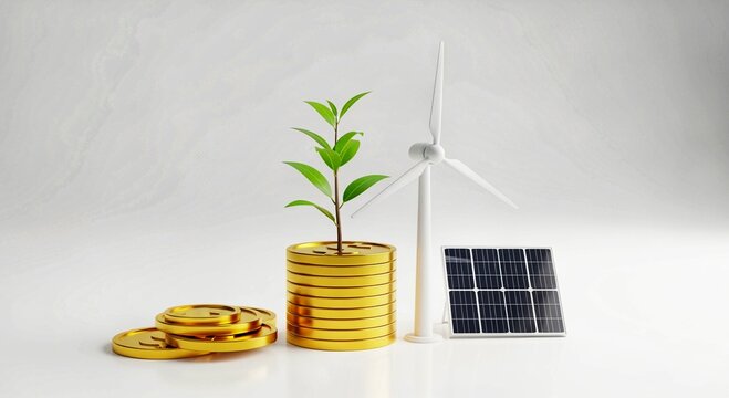 Invest in a greener future with renewable energy and sustainable financial growth