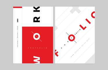 Dynamic Cover and Poster Layout Templates – Modern High-Contrast Design Set