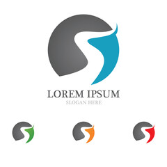 Business corporate S letter logo