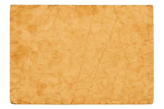 Old textured paper with rough edges and wrinkles, vintage parchment sheet background with copy space - Powered by Adobe