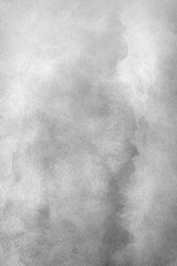 Gray abstract background in watercolor