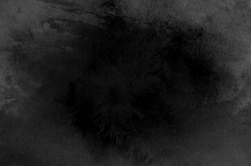 Dark abstract background in watercolor
