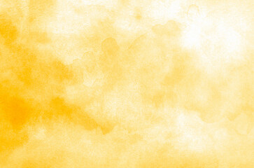 Abstract light yellow watercolor for background.