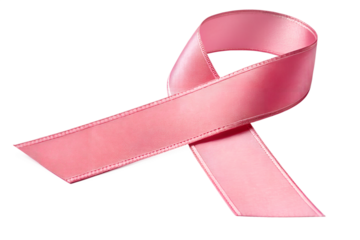 Symbol of Support A Pink Ribbon for Breast Cancer Awareness and Remembrance