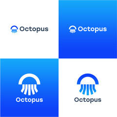 Octopus Modern Logo