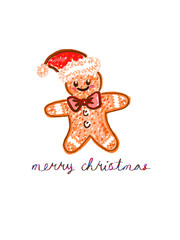 merry christmas greeting card