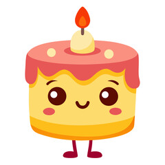 Cartoon Smiley Cake