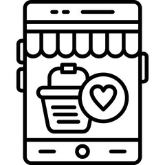 Shopping Wish List Icon