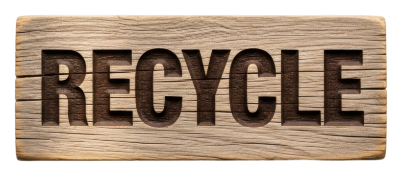 Clean environment through recycling community event at urban park isolated on transparent background