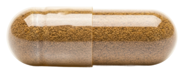 Capsule supplement usage home health guide wellness isolated on transparent background