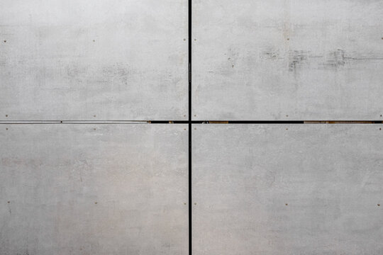 High-Quality Concrete Wall Panels With Visible Expansion Joints - Prefabricated Exterior Cladding for Modern Architecture and Construction Projects