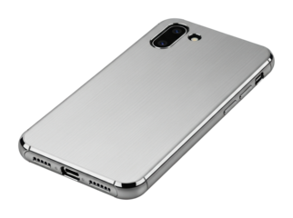 Showcasing sleek smartphone case design modern product clean view isolated on transparent background